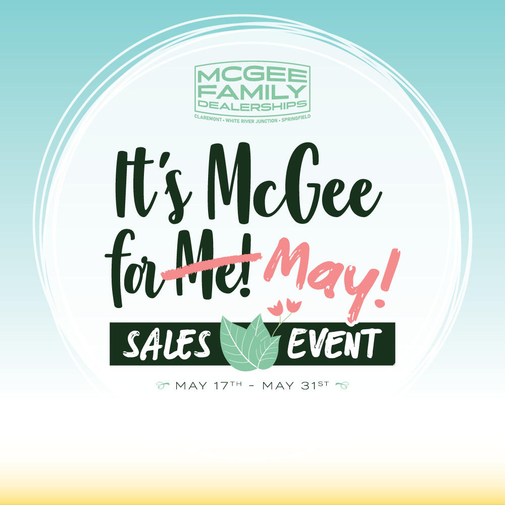 &#39;It&#39;s McGee for May!&#39; Branding